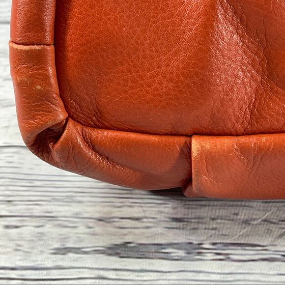 Coach hobo orange Madison Isabelle Leather shoulder - Picture 11 of 16
